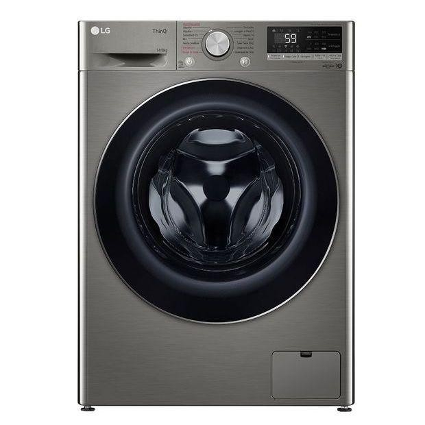 Lava e Seca Smart LG VC4 14kg Inox Look Com Inteligência Artificial AI DD CV5014PC4A 220V em Oferta na Shopee