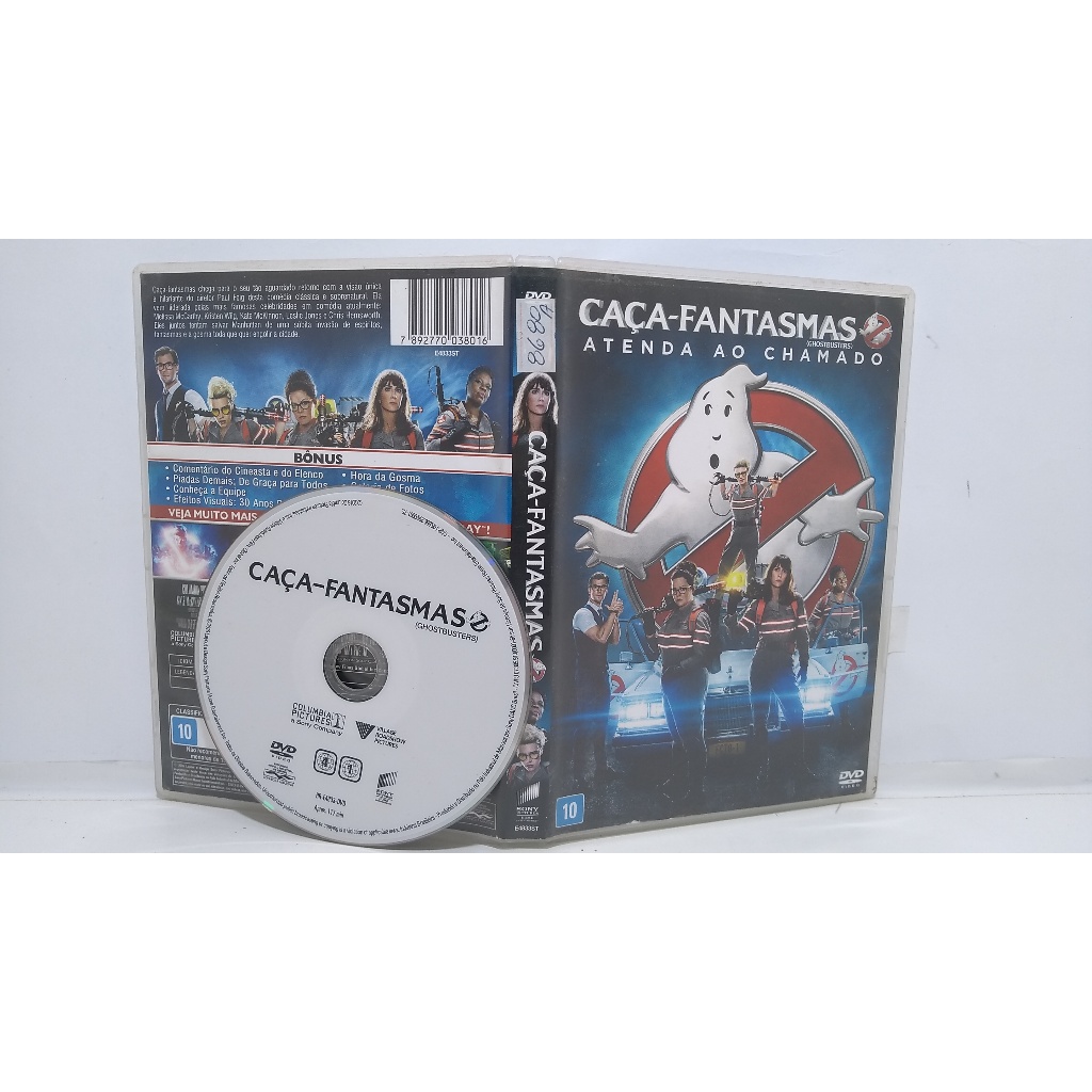 Dvd Caça-fantasmas Atenda Ao Chamado - Original 2016