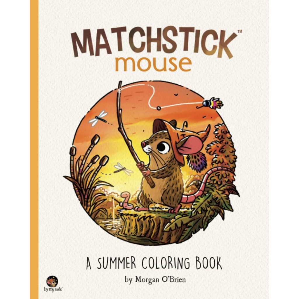 Kit 35 Desenhos Para Pintar E Colorir Ilustrações do livro Matchstick Mouse - Summer - Folha A4 Inteira! 1 Por Folha!