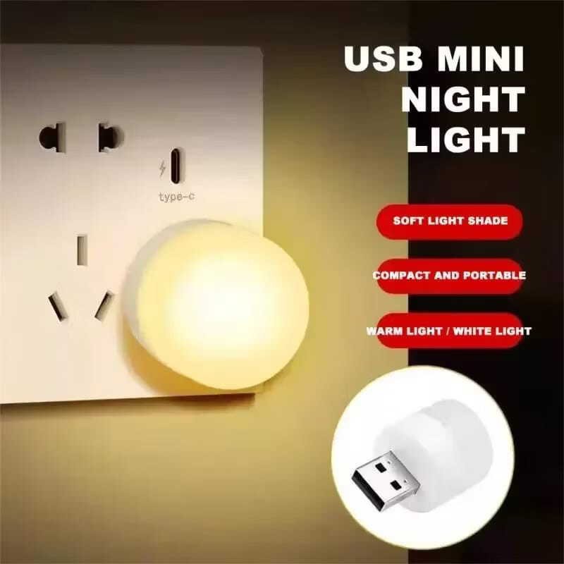 Mini luminária led com funcionamento USB