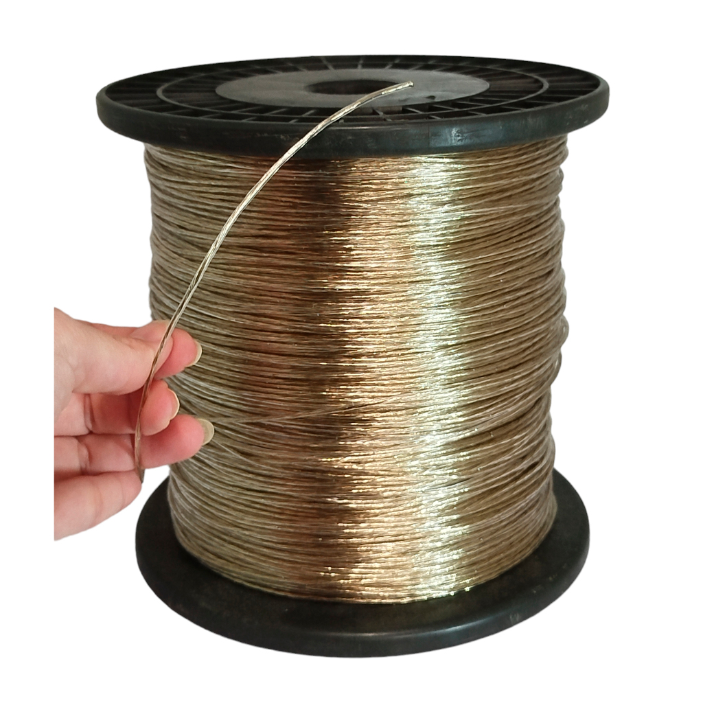 Bobina Cabo De Aço Revestido 100m Corda Varal sustentação de antenas lonas esteiras teares maritimo