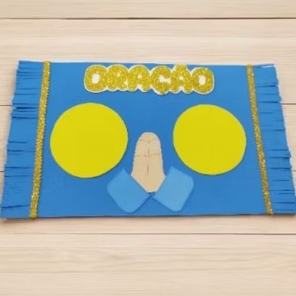 Imagem Tapete de Oração Infantil em EVA – Confortável e Colorido para Momentos de Fé e Oração das Crianças