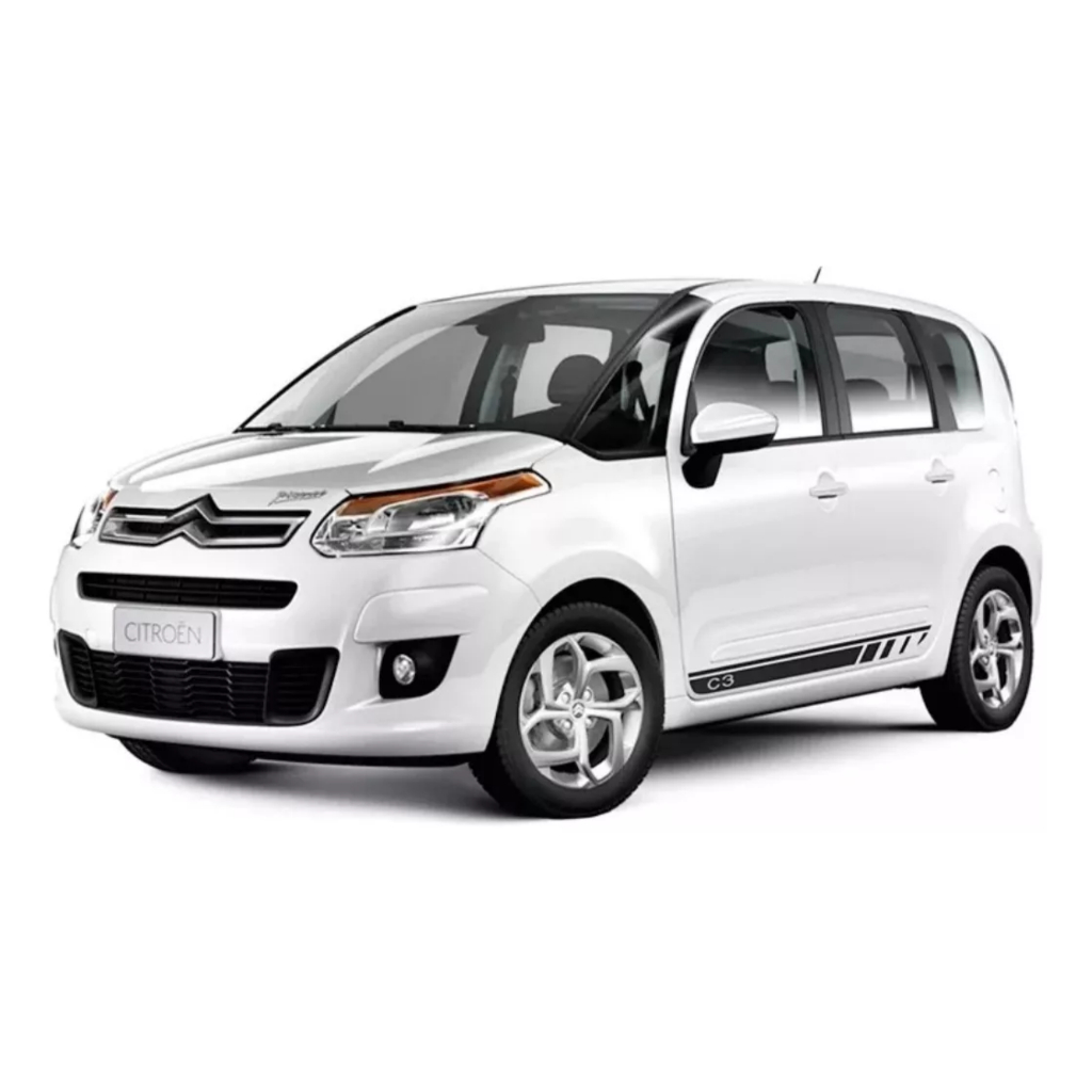 Adesivos Par Lateral Personalizado Citroen C3 Picasso Sport