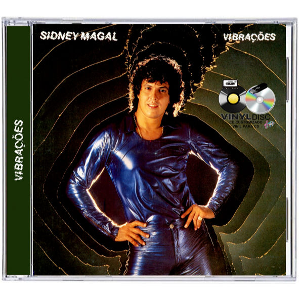 CD SIDNEY MAGAL - VIBRAÇOES 1983 / EDÇAO VINYL DISC