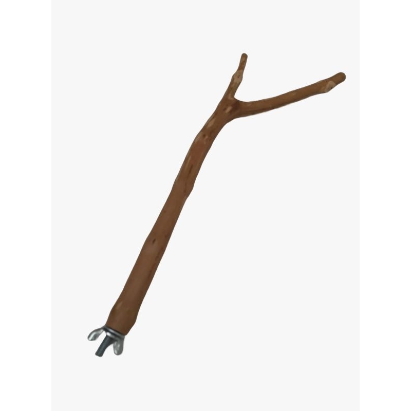 1 Poleiro 40 cm goiabeira calopsita ..........