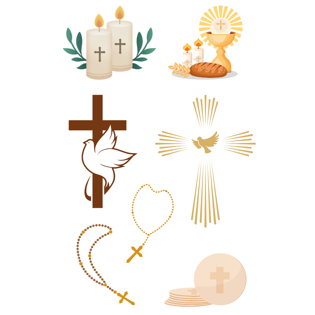 Adesivos - Religião -  Católica 1 - Alto Relevo - "APLIQUE VC MESMO". em Oferta na Shopee