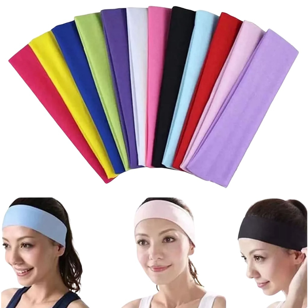 Faixa Headband esportivo para várias atividades como ballet, academia, pilates, crossfit, caminhada, corrida e yoga.