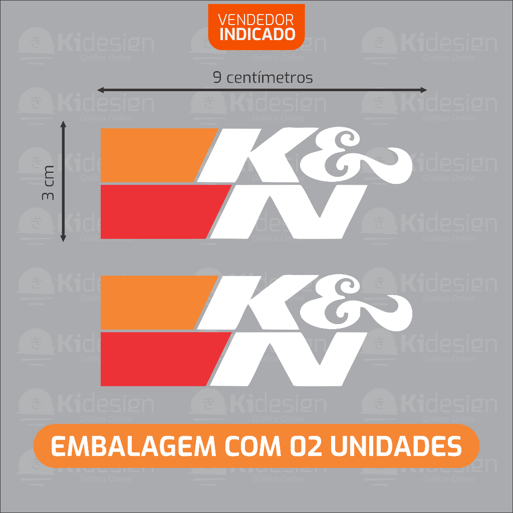Adesivo Ken performance filtros 2unidades