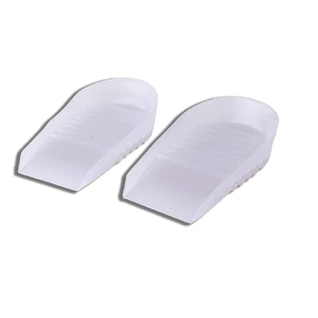 Calcanheira Ortopédica Acomodativa Vinil Silicone Anti Impacto - Par