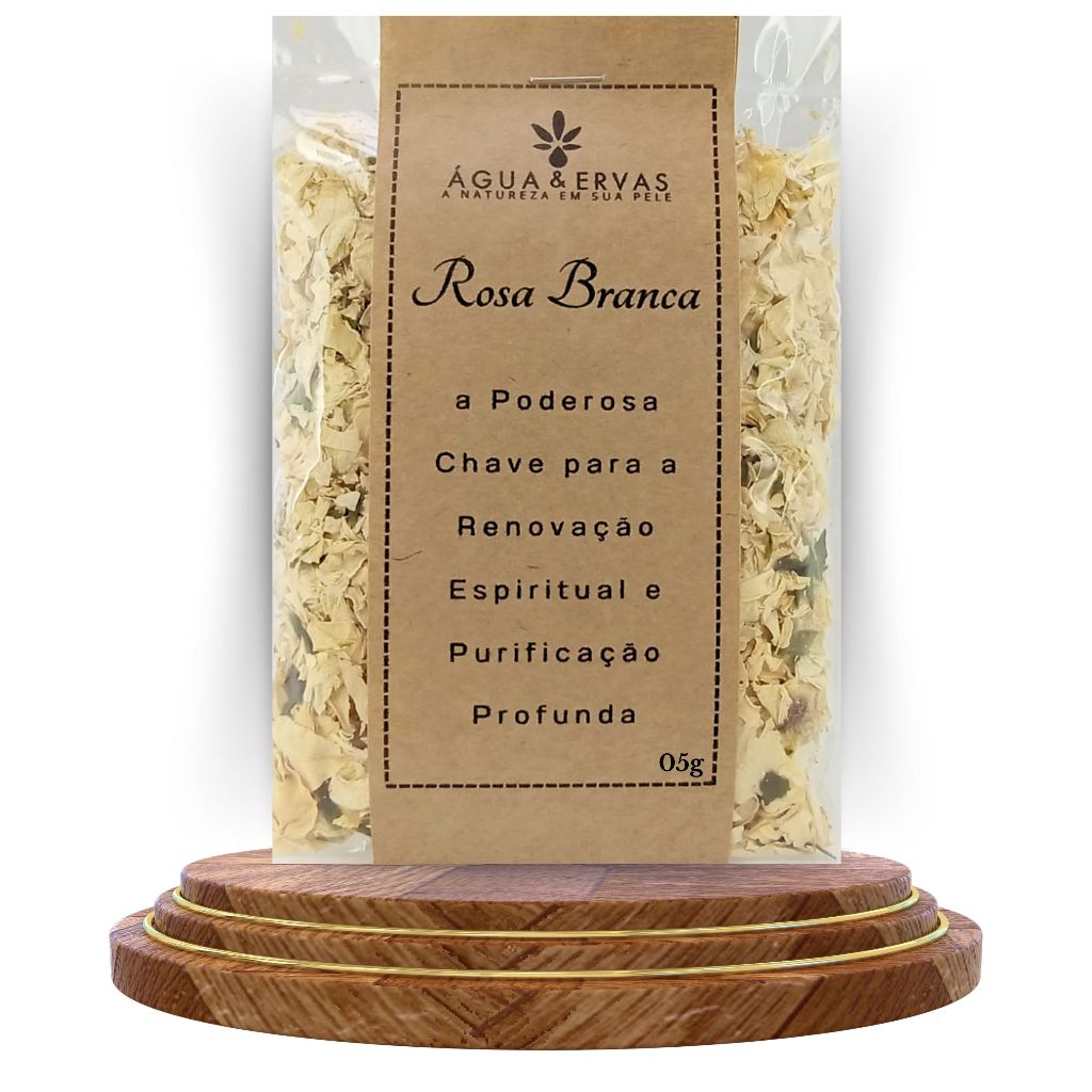 Banho de Ervas Rosa Branca Defumação Limpeza Total em Oferta na Shopee