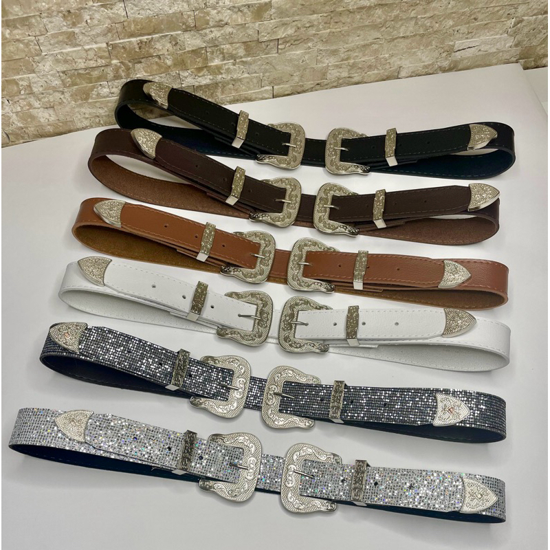 Cinto PLUS SIZE de Fivela Dupla Unissex Moda em Oferta na Shopee