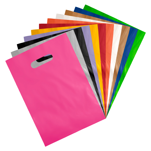 200 SACOLAS PLÁSTICA 30X40 - BOCA DE PALHAÇO / BOCA TRISTE em Oferta na Shopee