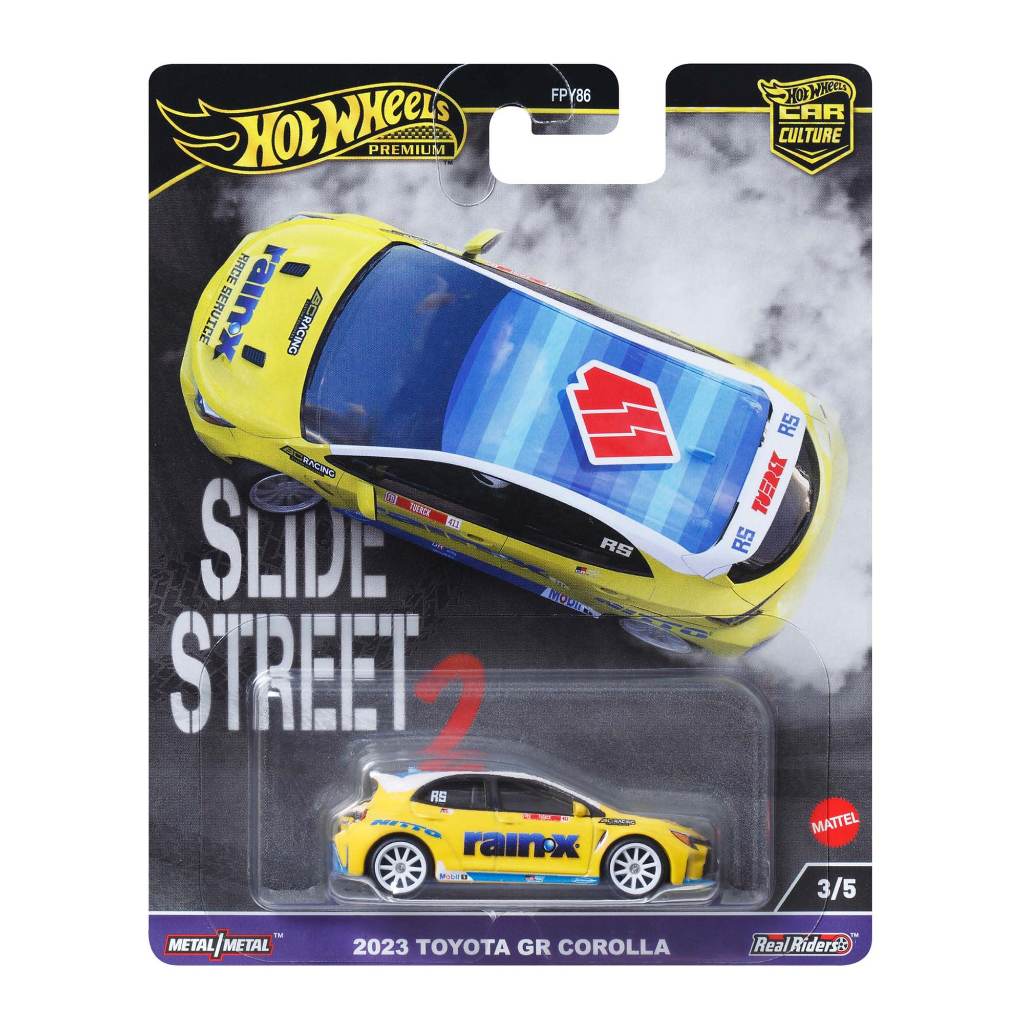 Hot Wheels - 2023 Toyota GR Corolla - Slide Street 2 - Car Culture