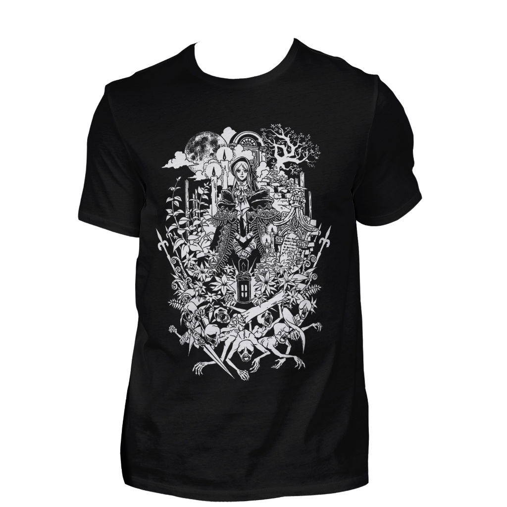 Camiseta Unissex Bloodborne A Boneca Bbo13
