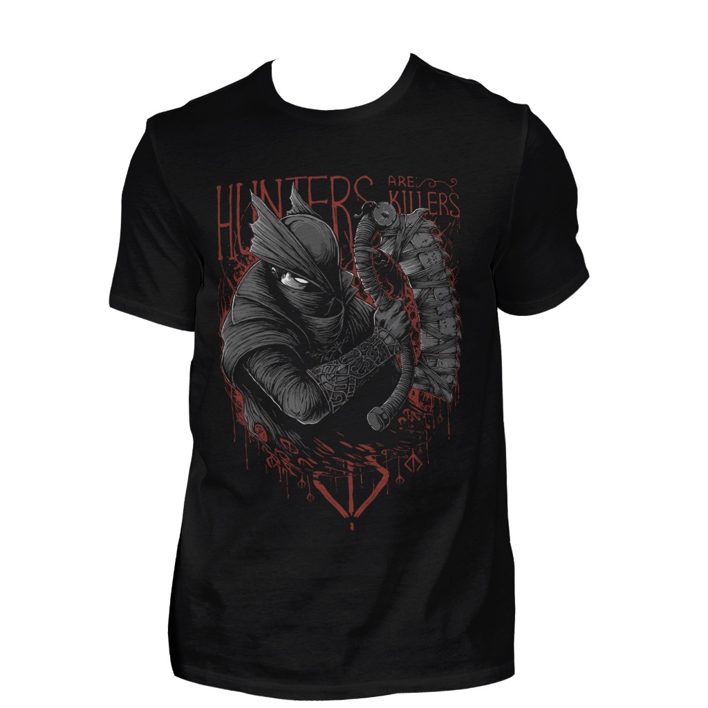 Camiseta Unissex Bloodborne The Hunter Bbo12