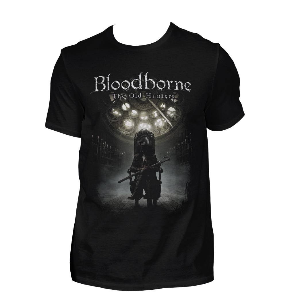 Camiseta Unissex Bloodborne The Old Hunters Bbo3