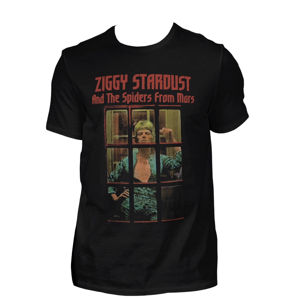 Camiseta Unissex David Bowie Ziggy Stardust DB9