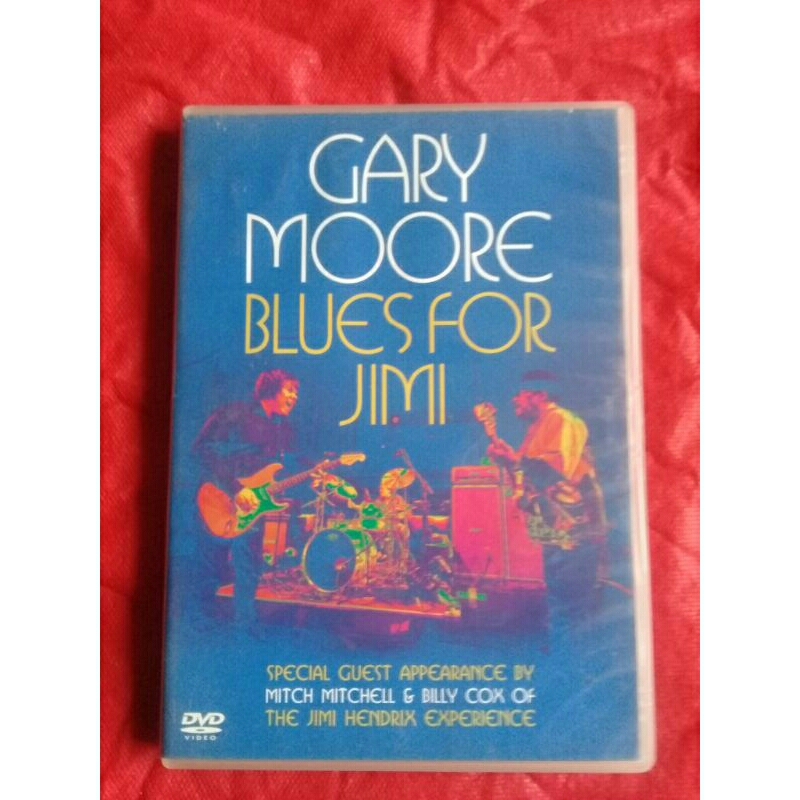 Raro Dvd Gary Moore Blues for  Jimi