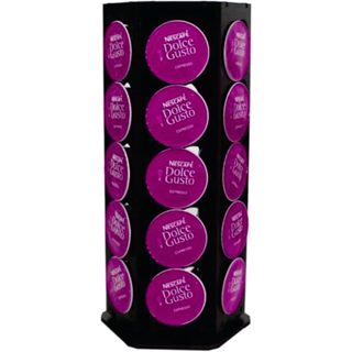 Porta Capsulas Dolce Gusto 30 Cápsulas Preto Cantinho do Café Cozinha em Oferta na Shopee