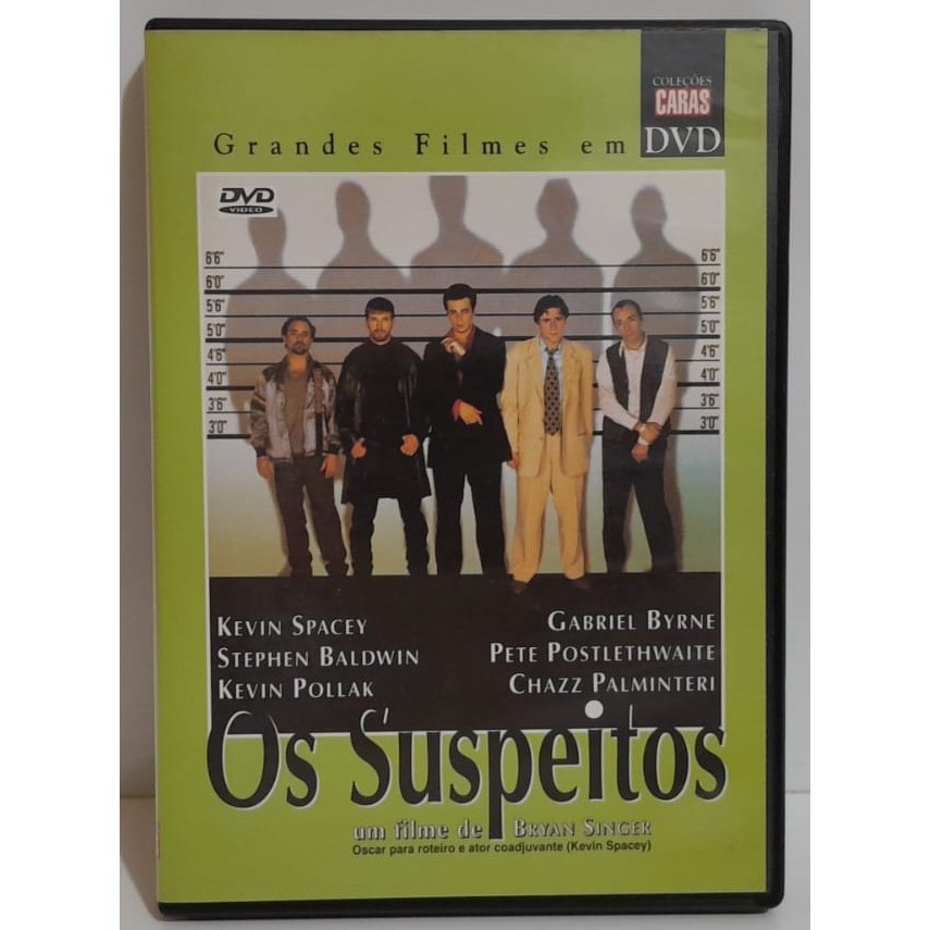 DVD Promocional da Revista Caras do Filme Os Suspeitos - Coleções Caras - Paris Filmes - 1995