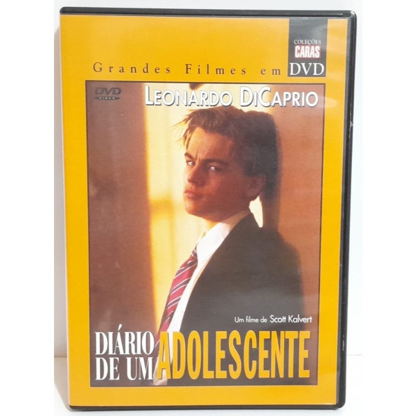DVD Diário de um Adolescente - Leonardo DiCaprio - Coleção Caras - Raro