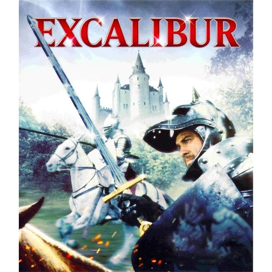 Dvd Excalibur A Espada do Poder Dublado e Legendado