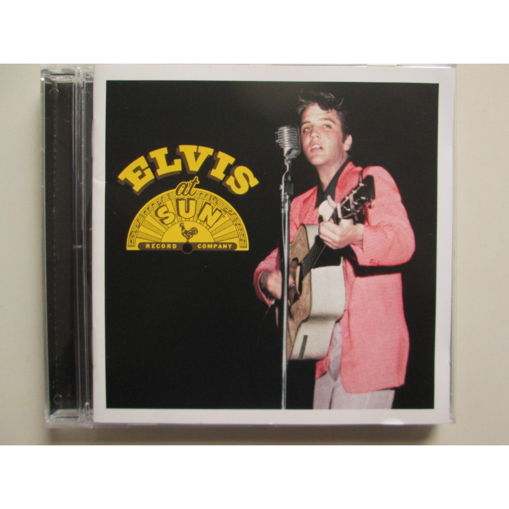 CD - ELVIS PRESLEY / Elvis At Sun / Record Company / Midia Do CD Impecável + Encarte Catalogo De 16 Paginas Impecável / Original no Estojo Transparente / Raríssimo