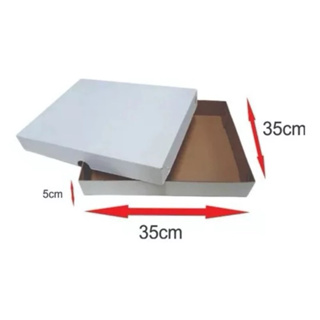 10 Caixa para Transporte de 100, 50 e 25 Doces ou Salgados (Branca) em Oferta na Shopee