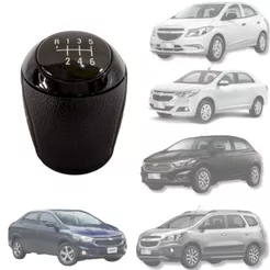 Bola de Cambio Manopla JOY COBALT SPIN 16/20 e ONIX PRISMA 16/19 – 6 marchas - Aro Preto