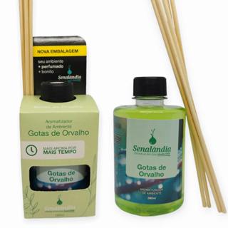 1 Aromatizador Ambiente de Gotas de Orvalho 280ml Difusor Vareta Senalândia - Envio Já em Oferta na Shopee