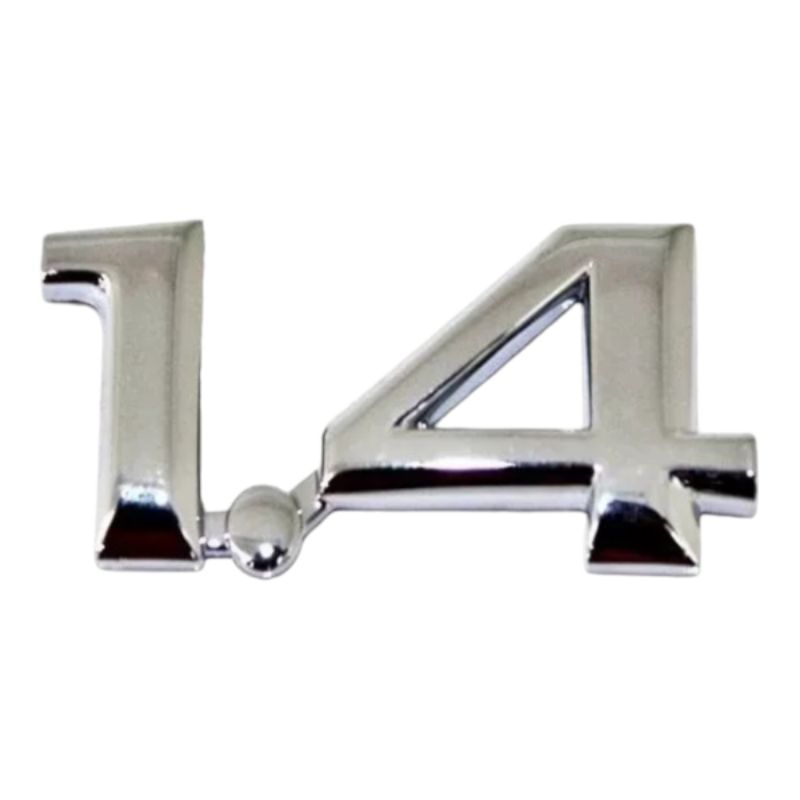 Emblema 1.4 Original Tampa Traseira Novo Corsa Montana Meriva Original