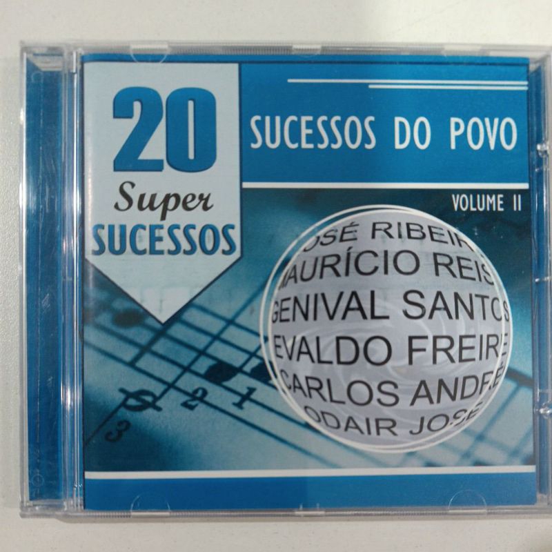 CD SUCESSOS DO POVO VOL II/JOSÉ RIBEIRO,ODAIR JOSÉ, ADILSON RAMOS, GENIVAL SANTOS, BARTÔ GALENO.ETC...