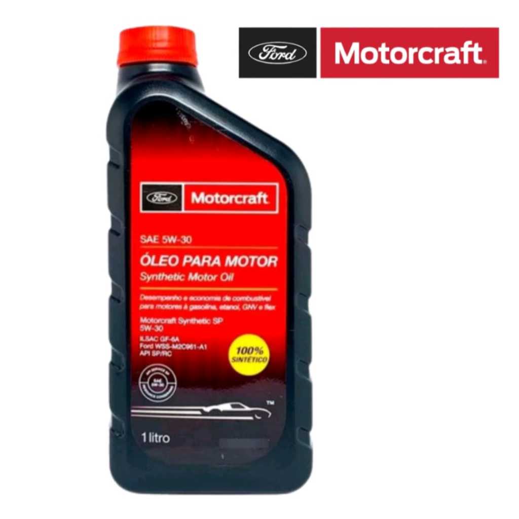 Óleo Motor Sintético FORD Motorcraft 5w30 API SP 1 Litro Ecosport Fiesta Fusion Ka em Oferta na Shopee