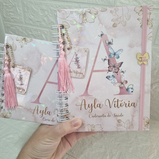 Caderneta de Vacinas + Livro do Bebê personalizado em Oferta na Shopee