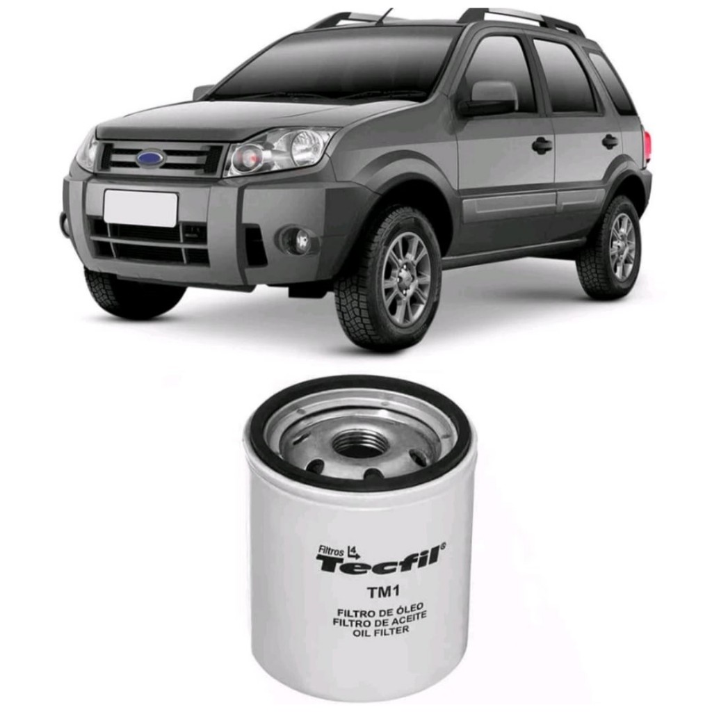 Filtro Óleo Ford Ecosport 2003 A 2018 TECFIL em Oferta na Shopee