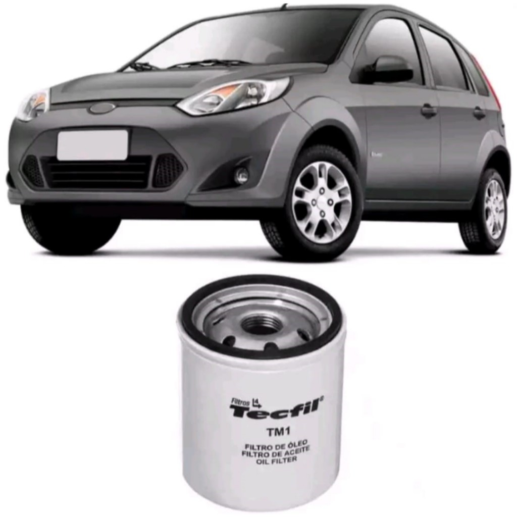 Filtro Óleo Ford Fiesta 95 a 2017 Tecfil em Oferta na Shopee