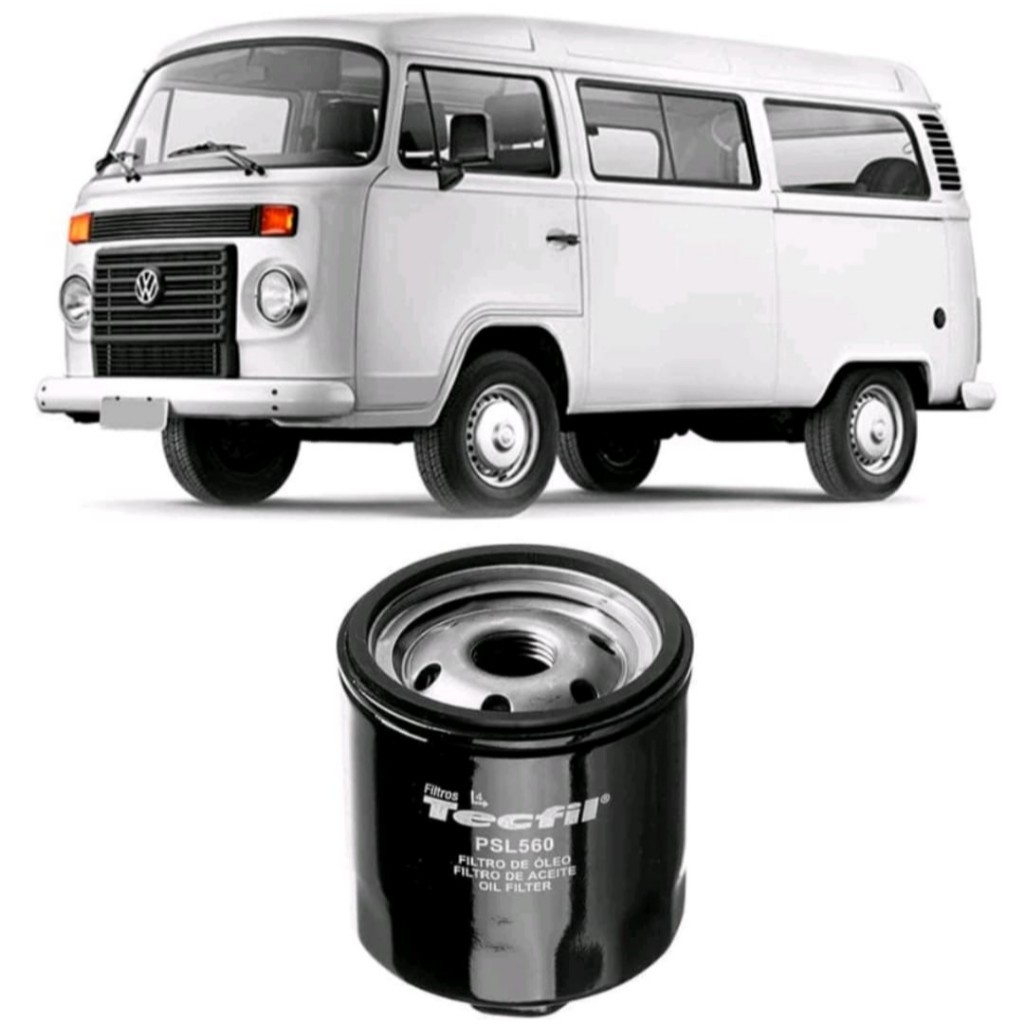 Filtro Óleo Volkswagen Kombi 1.4 2006 a 2014 Tecfil em Oferta na Shopee