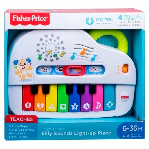 Piano Do Cachorrinho Fisher-Price - Mattel GFX34 - Mom & Baby