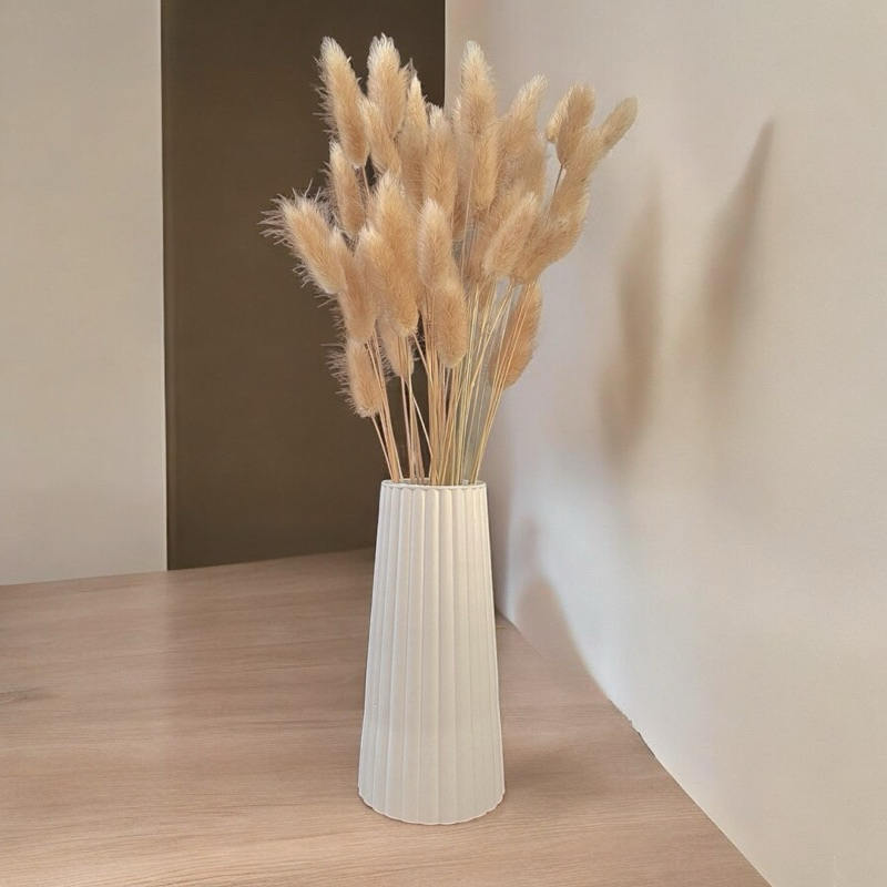 Vaso Decorativo Liso Grande Para Sala Casa Quarto Escritos no Geal 100% feito a mao de ges...