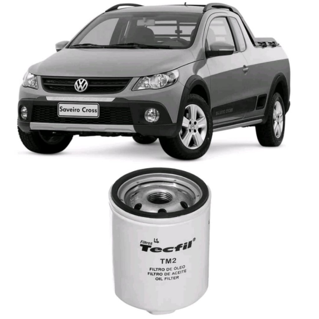 Filtro Óleo Volkswagen Saveiro 1.6  TM2 Tecfil