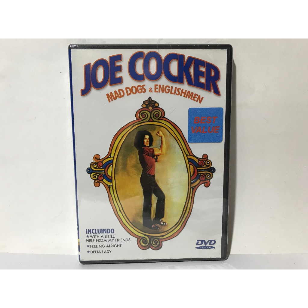 Dvd Joe Cocker - Mad Dogs & Englishmen (Novo & Lacrado De Fabrica)