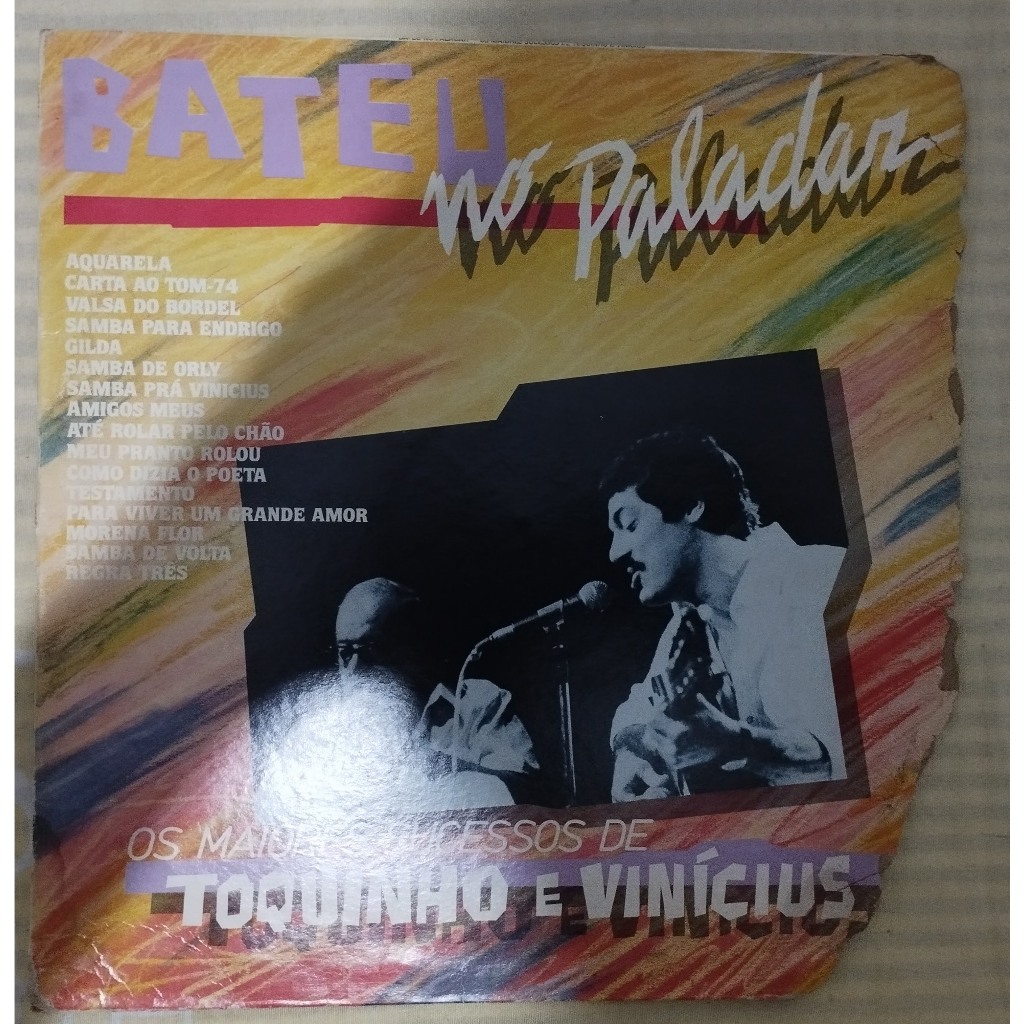 LP/VINIL Os Maiores Sucessos De Toquinho E Vinícius (1985)