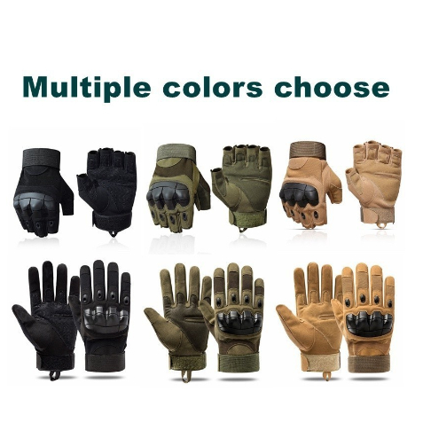 Luvas Táticas Anti-Skid Men's Para SWAT Militar/Combate/Paintball  Com Respirável Para Esportes Ar Livre tamanho unico
