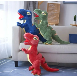 Brinquedo De Pelúcia Dinossauro Gigante Tiranossauro 27 CM/ 70CM Antialérgico Lavável Com Selo em Oferta na Shopee