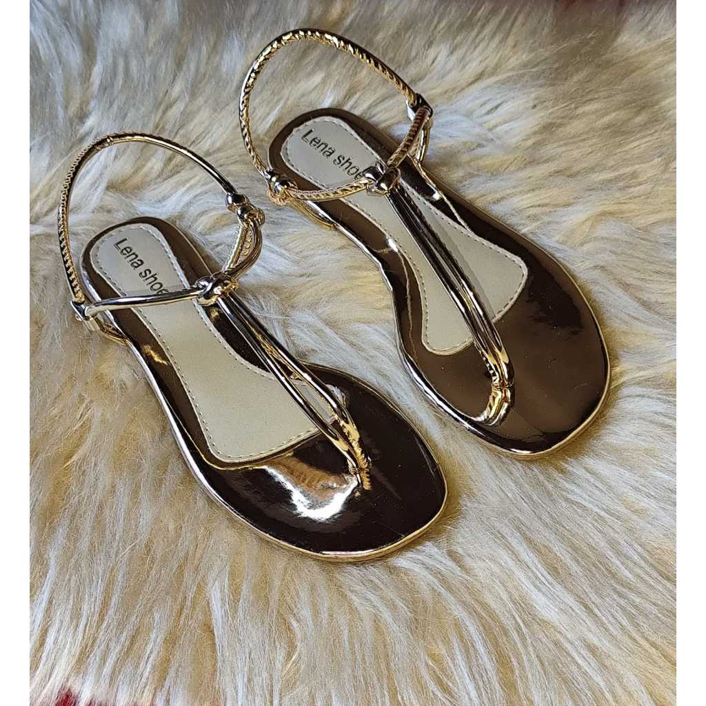 SANDALIA PLANA  RASTEIRINHA FEMININA em Oferta na Shopee