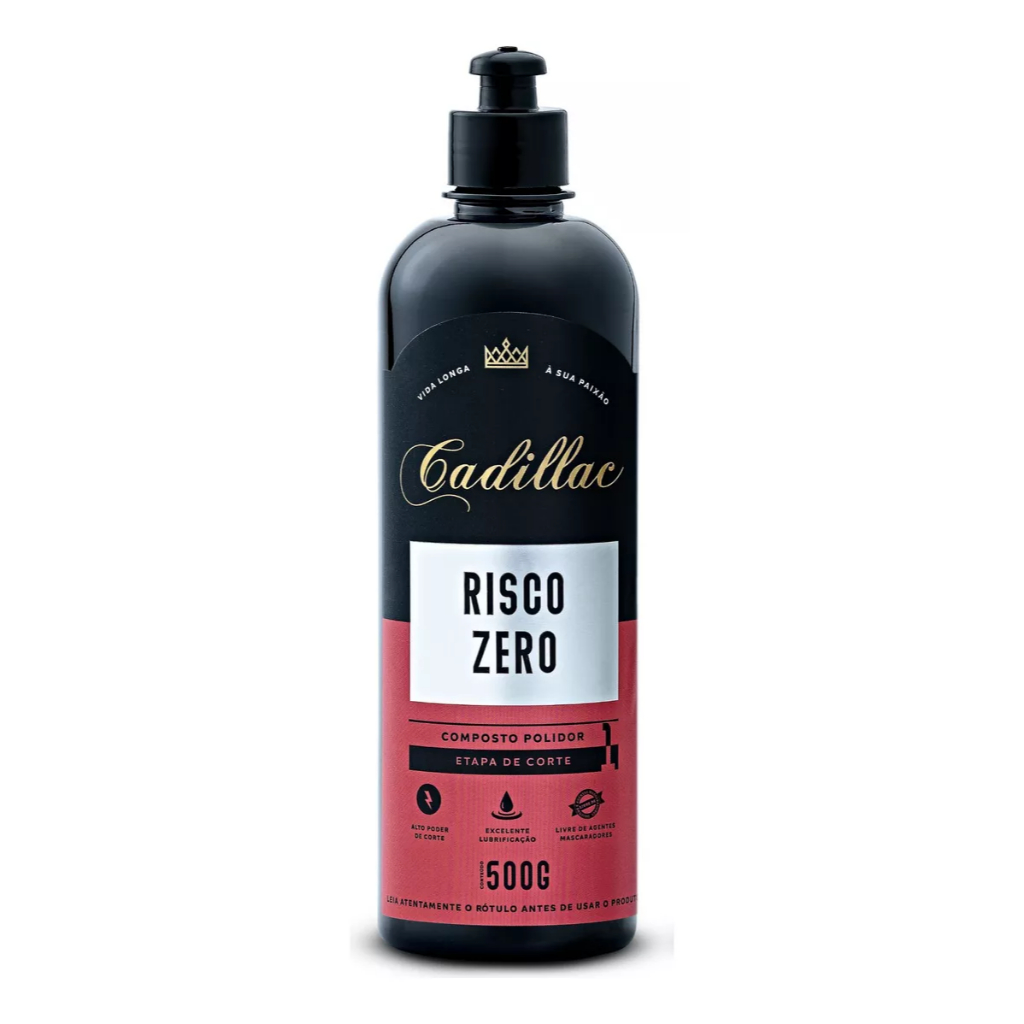 Composto Polidor Risco Zero Etapa De Corte 500g Cadillac