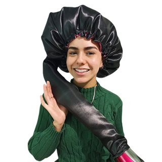 Difusora Toca Touca Seca Cabelo Cachos Anti Frizz Original Difusora Ponytails em Oferta na Shopee