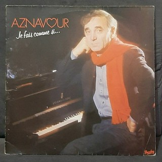 LP Vinil Charles Aznavour. Je fais comme si...