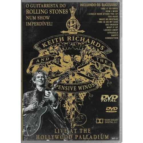 Dvd Keith Richards - And The Xpensive Winos