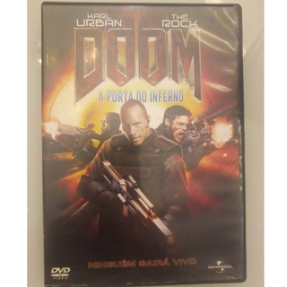 Doom a porta do inferno - Karl urban - the rock - dvd de locadora
